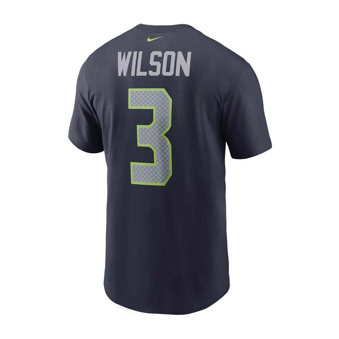 Nike T-Shirts Youths Russell Wilson Seattle Seahawks Nike NFL Player T-Shirt - Navy