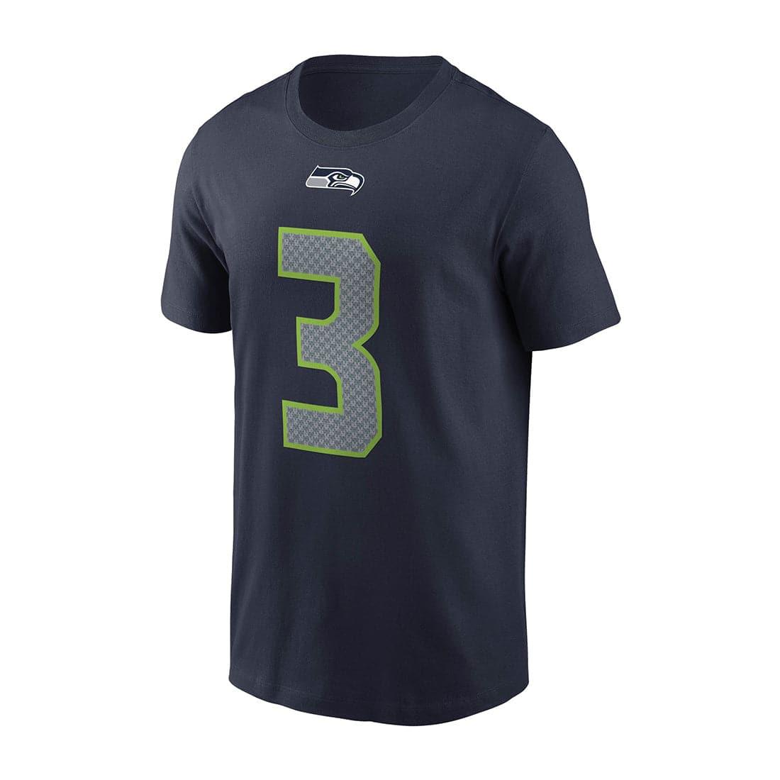 Nike T-Shirts Youths Russell Wilson Seattle Seahawks Nike NFL Player T-Shirt - Navy