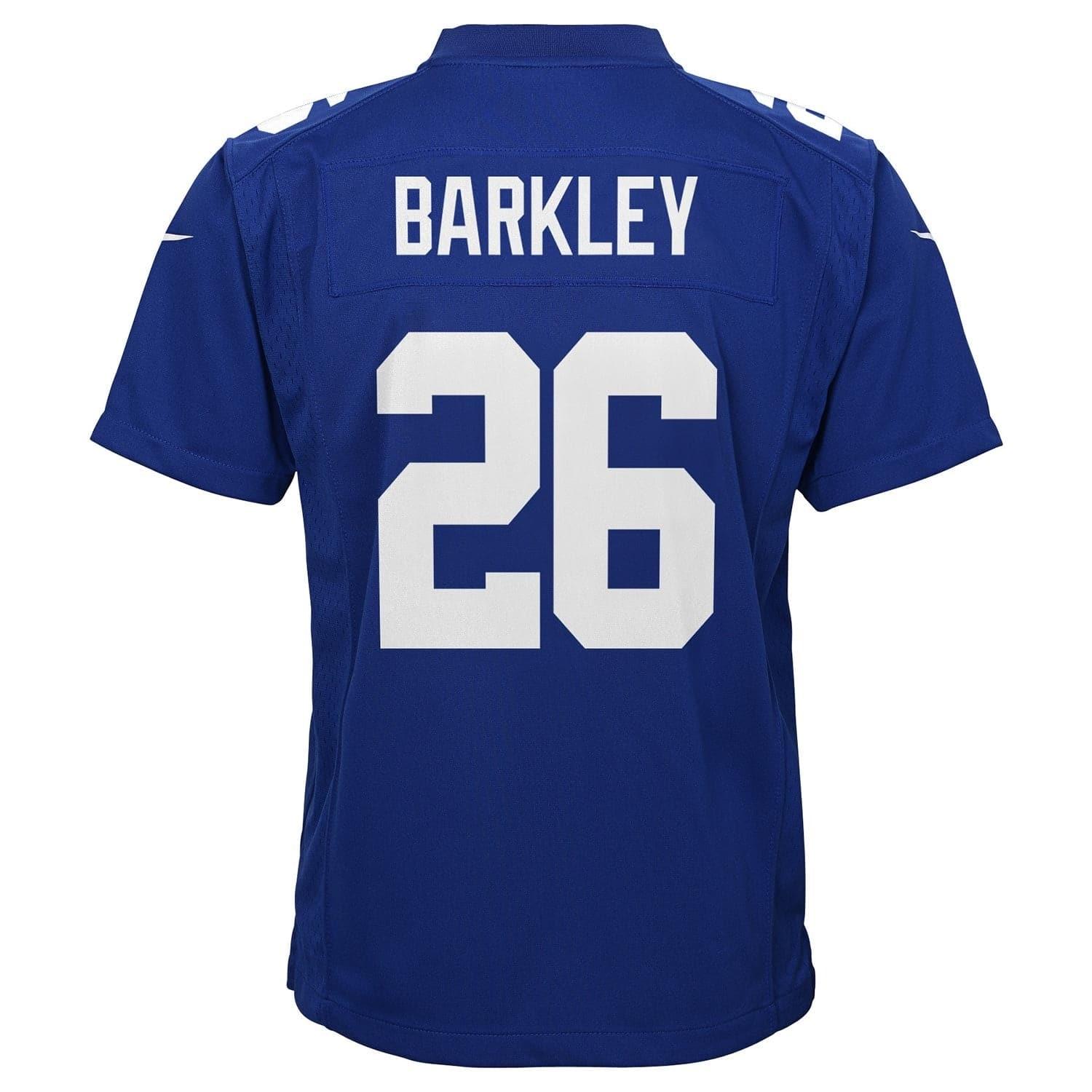 Nike Jerseys Youths Saquon Barkley New York Giants Nike NFL Game Jersey - Blue