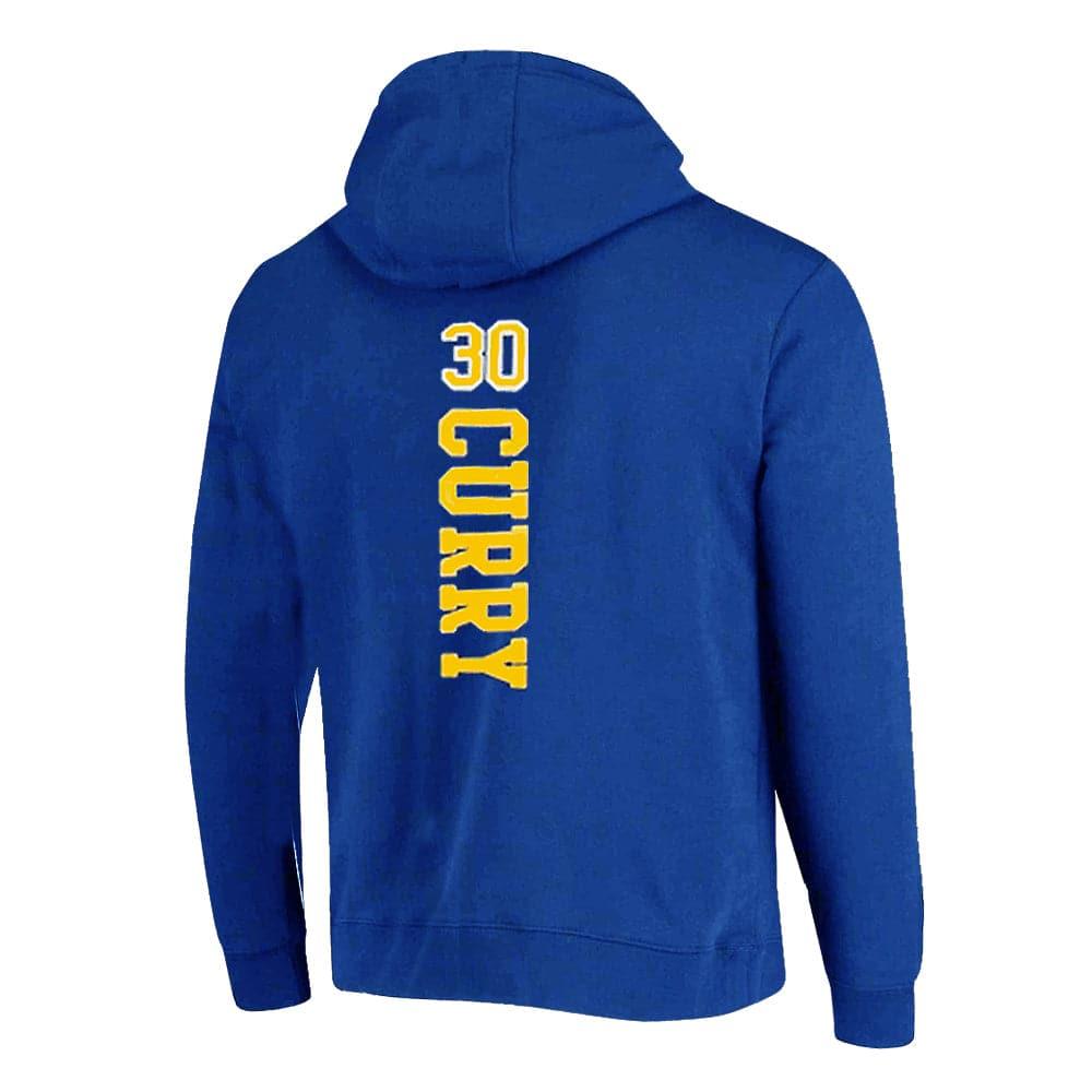 NBA Essentials Jumpers Youths Steph Curry Golden State Warriors NBA Essentials Top Of The Key Hoodie Jumper - Blue