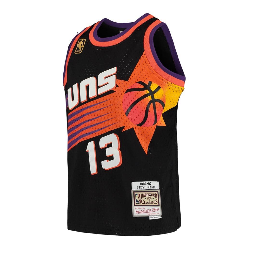 Mitchell And Ness Jerseys Youths Steve Nash Phoenix Suns Mitchell & Ness NBA Swingman Jersey - Black