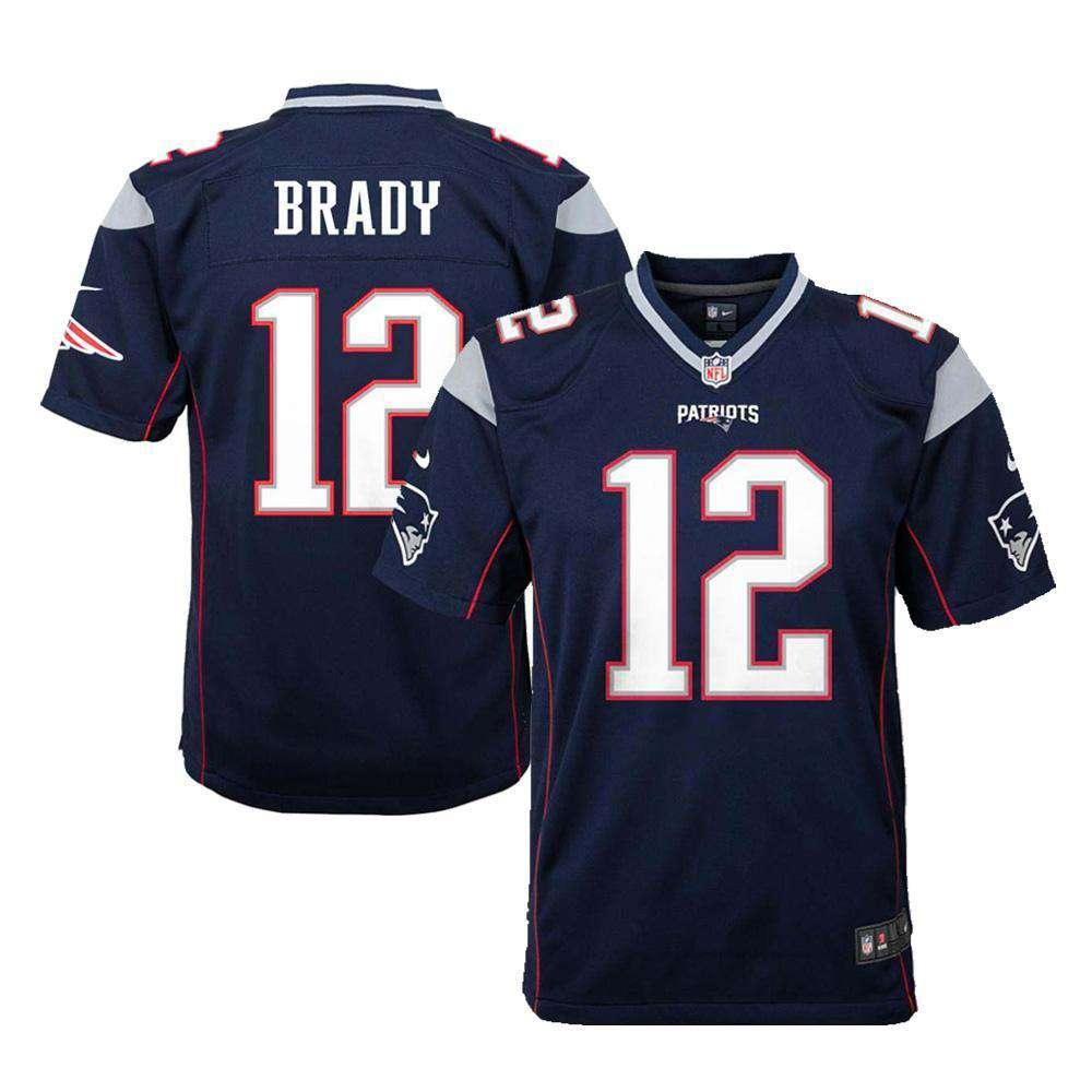 Nike Jerseys Youths Tom Brady New England Patriots Nike NFL Game Jersey - Navy