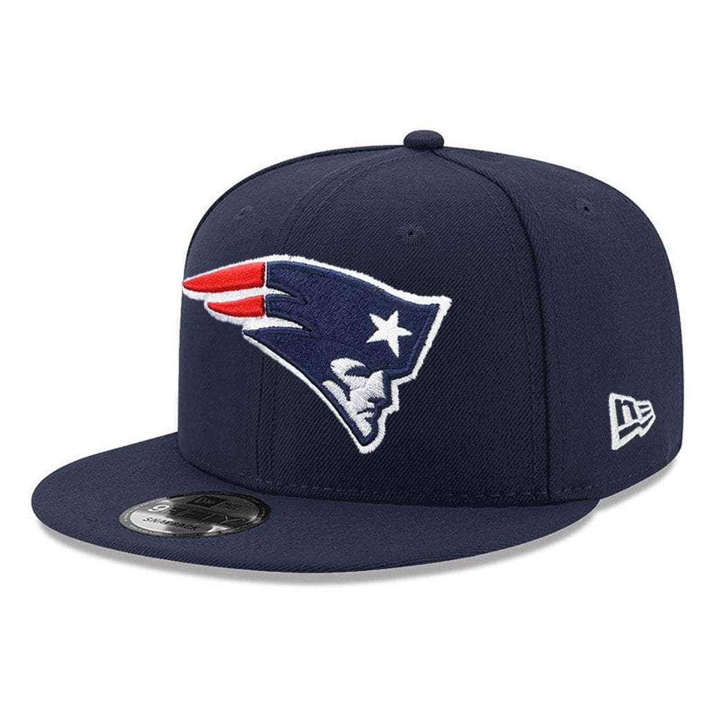 Youths New England Patriots New Era NFL Team 9FIFTY Snapback Hat - Navy