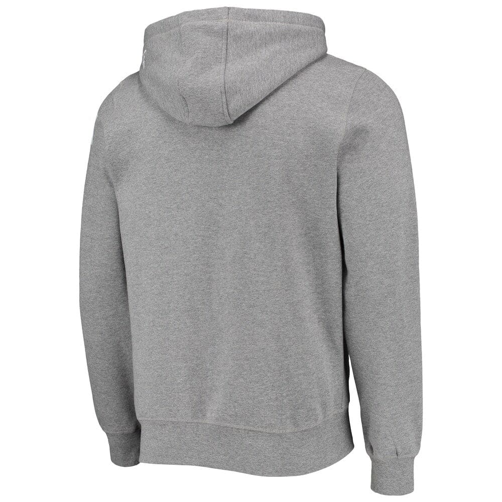 Seattle Seahawks New Era NFL Block Arch Hoodie Jumper - Heather Grey