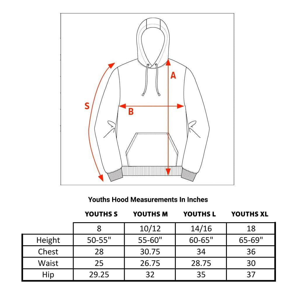 Youths Brooklyn Nets NBA Essentials Team Logo Hoodie Jumper - Black